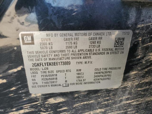 2GKFLYEK8E6173889 GMC Terrain Slt