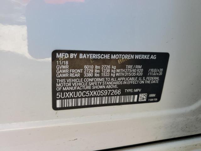 5UXKU0C5XK0S97266 BMW X6 Sdrive35i