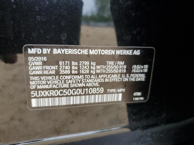 5UXKR0C50G0U10859 BMW X5 Xdrive35i