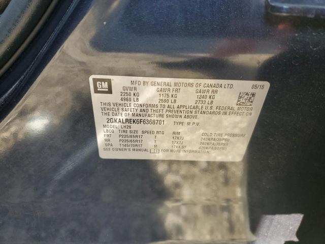 2GKALREK6F6368701 GMC Terrain Sle