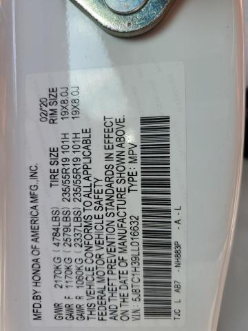 5J8TC1H39LL016632 Acura RDX