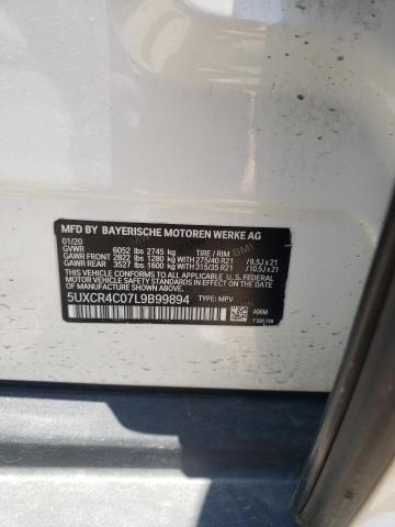 5UXCR4C07L9B99894 BMW X5 Sdrive 40i