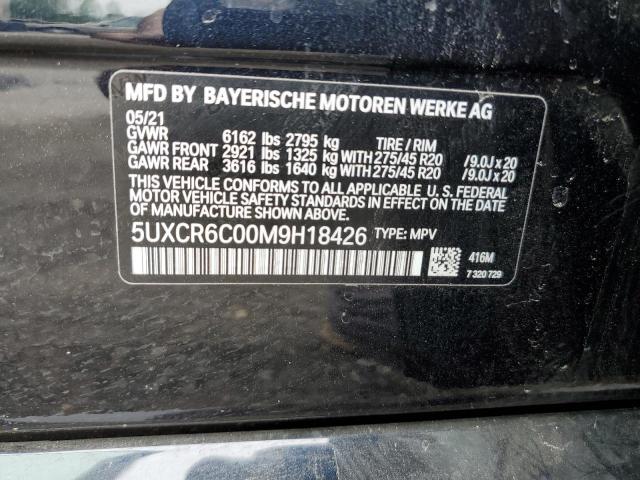 5UXCR6C00M9H18426 BMW X5 Xdrive40i