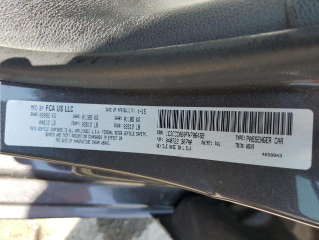 1C3CCCAB0FN706469 Chrysler 200 Limited