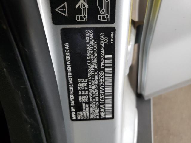 WBAVL1C52FVY36539 BMW X1 Xdrive28i