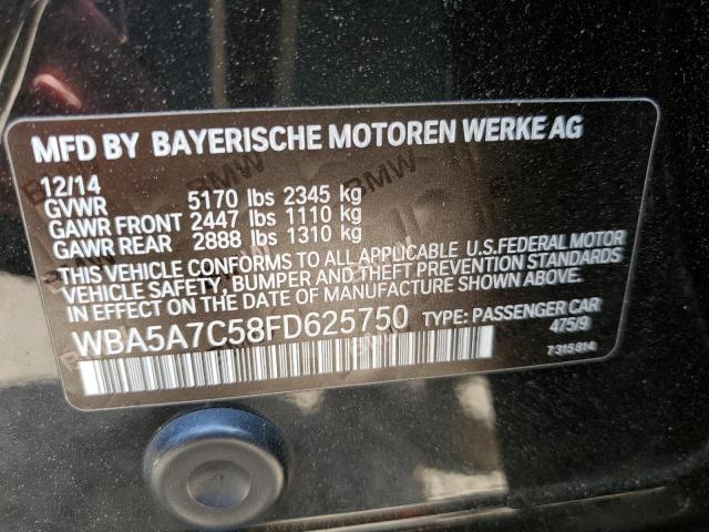 WBA5A7C58FD625750 BMW 528 XI