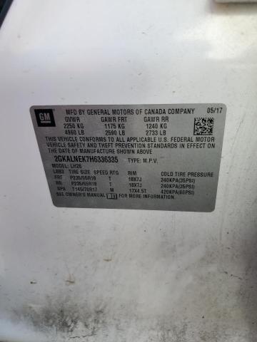2GKALNEK7H6336335 GMC Terrain Sle
