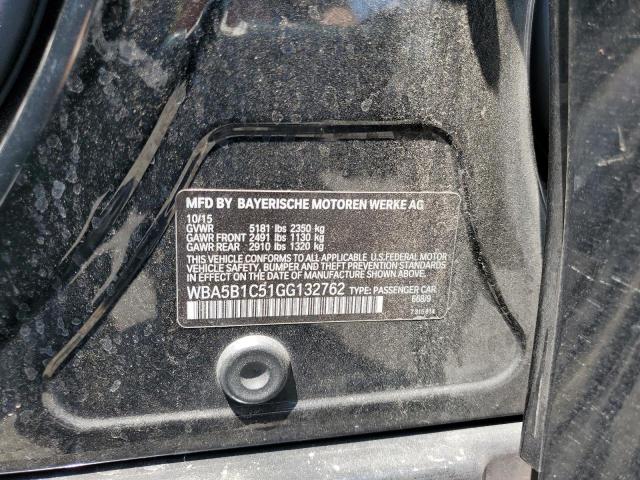 WBA5B1C51GG132762 BMW 535 I