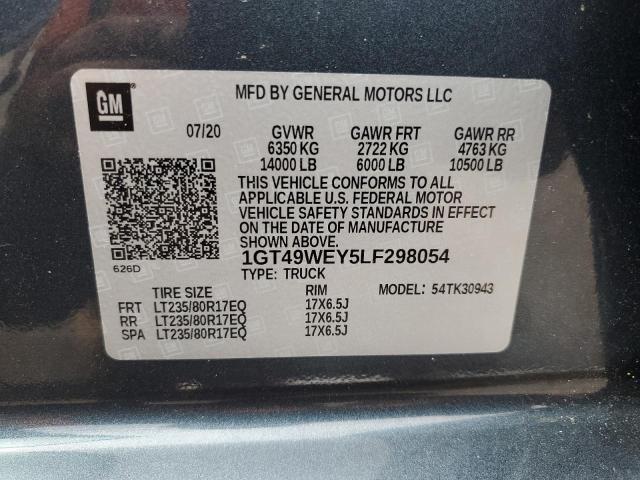 1GT49WEY5LF298054 GMC Sierra K3500 Denali