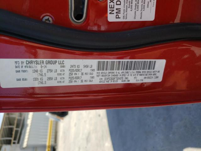 3C4PDCBG8FT524975 Dodge Journey Sxt