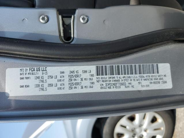 3C4PDCAB2FT726653 Dodge JOURNEY SE