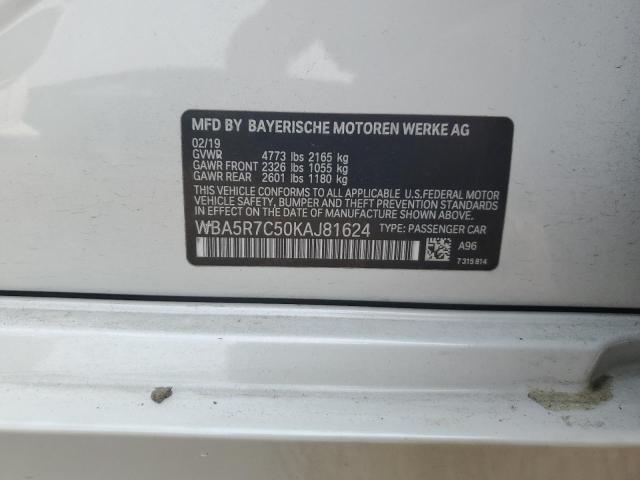 WBA5R7C50KAJ81624 BMW 330XI