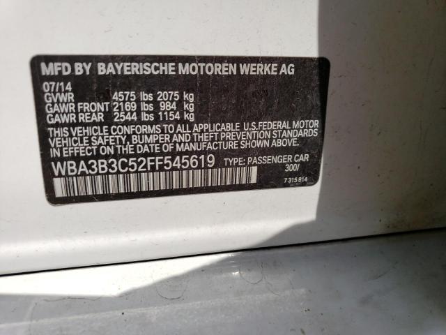 WBA3B3C52FF545619 BMW 328 XI