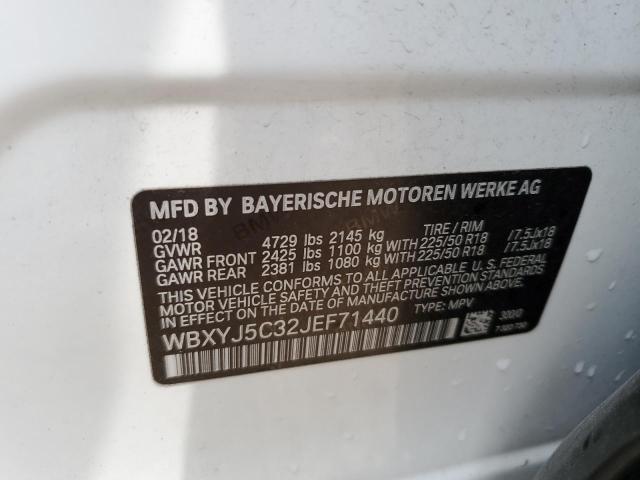 WBXYJ5C32JEF71440 BMW X2 Xdrive28i