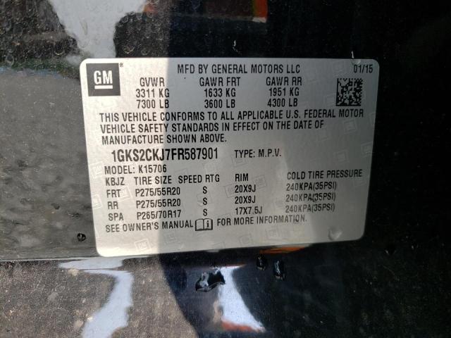 1GKS2CKJ7FR587901 GMC YUKON DENALI