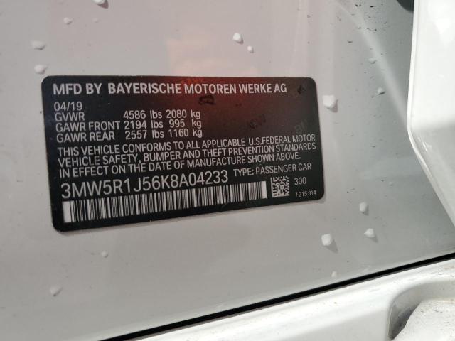 3MW5R1J56K8A04233 BMW 330I