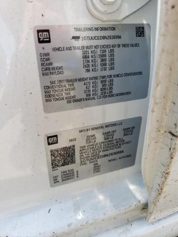 1GTUUCED8NZ636994 GMC Sierra K1500 Elevation