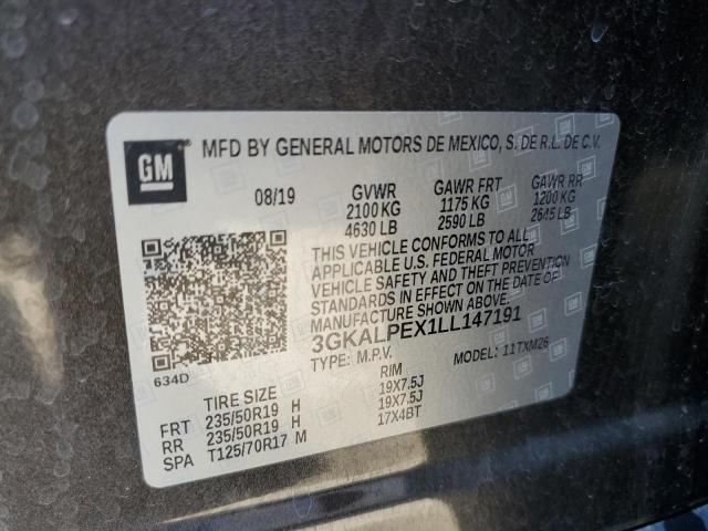 3GKALPEX1LL147191 GMC Terrain Slt