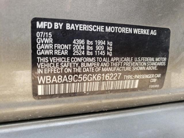 WBA8A9C56GK616227 BMW 320 I
