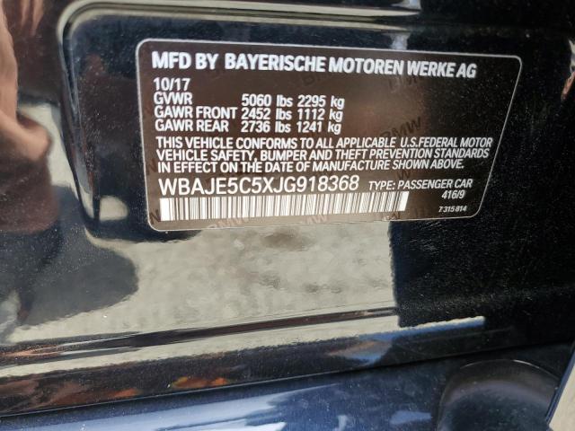 WBAJE5C5XJG918368 BMW 540 I