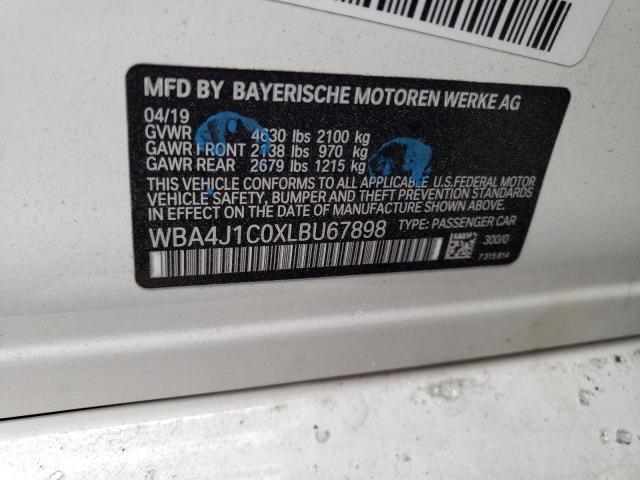 WBA4J1C0XLBU67898 BMW 430i Gran Coupe