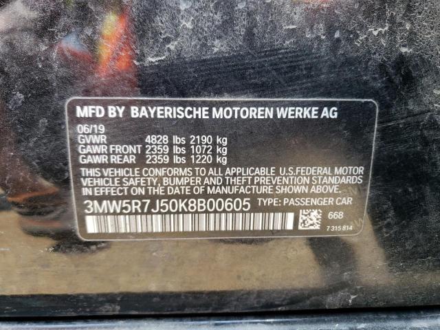 3MW5R7J50K8B00605 BMW 330XI