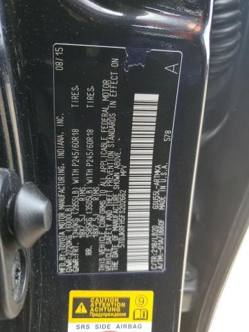 5TDJKRFH5FS202662 Toyota Highlander Xle