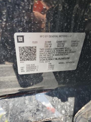 1GKS2BKC9LR240108 GMC YUKON SLT