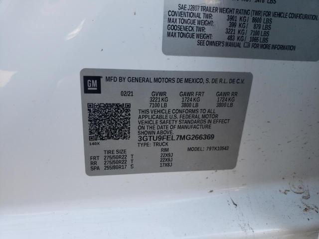 3GTU9FEL7MG266369 GMC Sierra K1500 Denali