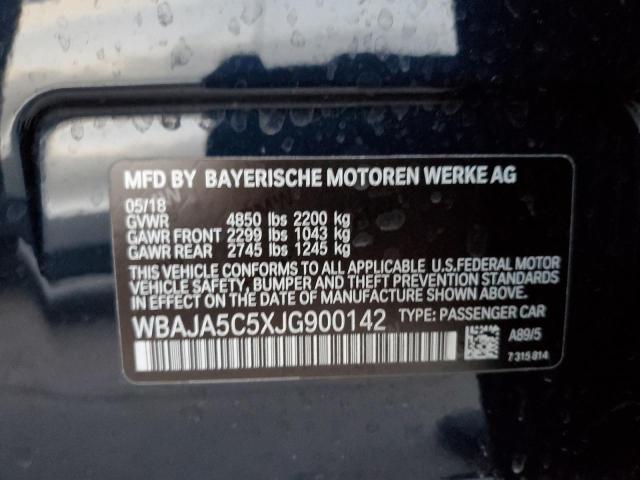 WBAJA5C5XJG900142 BMW 530 I