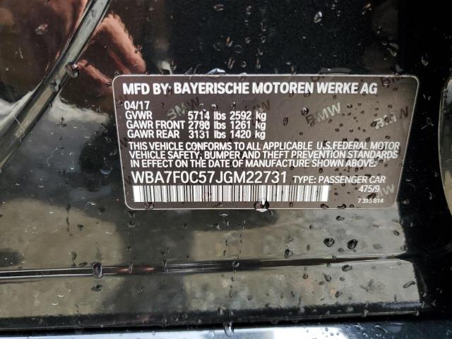 WBA7F0C57JGM22731 BMW 750 I