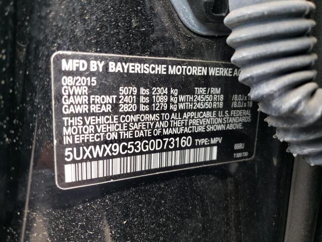 5UXWX9C53G0D73160 BMW X3 Xdrive28i