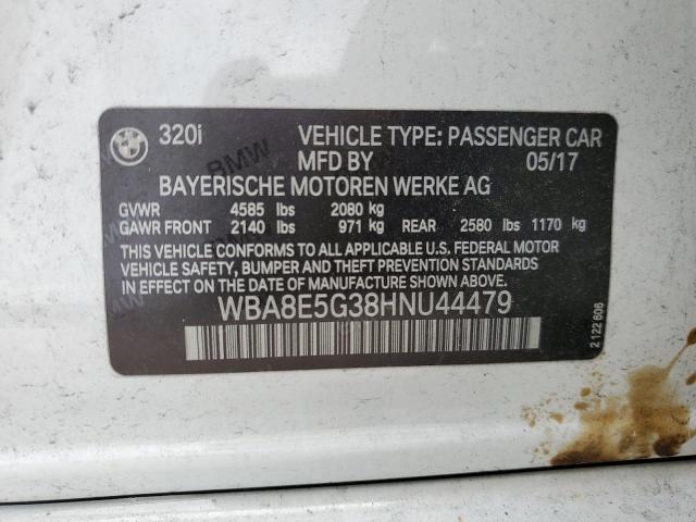 WBA8E5G38HNU44479 BMW 320 XI