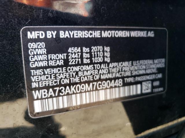 WBA73AK09M7G90448 BMW 228XI
