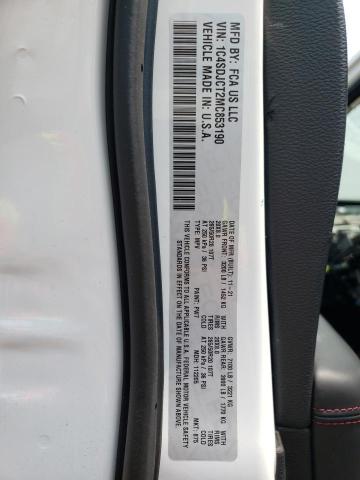 1C4SDJCT2MC853190 Dodge Durango R/t