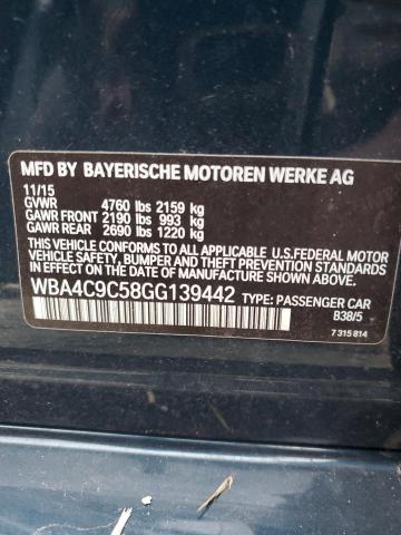 WBA4C9C58GG139442 BMW 428 Xi Gran Coupe Sulev