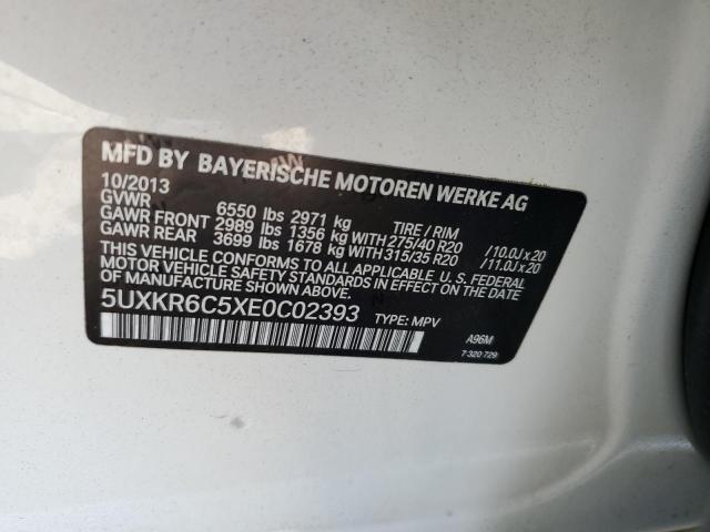 5UXKR6C5XE0C02393 BMW X5 Xdrive50i
