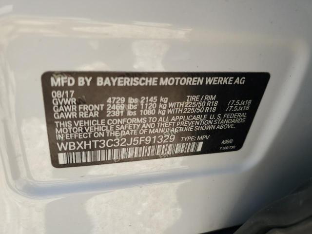 WBXHT3C32J5F91329 BMW X1 Xdrive28i