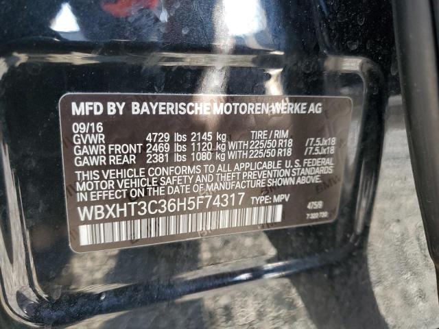 WBXHT3C36H5F74317 BMW X1 Xdrive28i