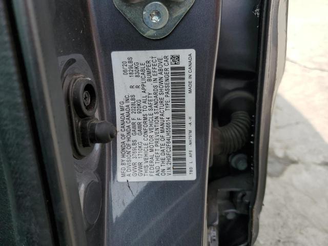 2HGFC2F64LH556614 Honda Civic Lx