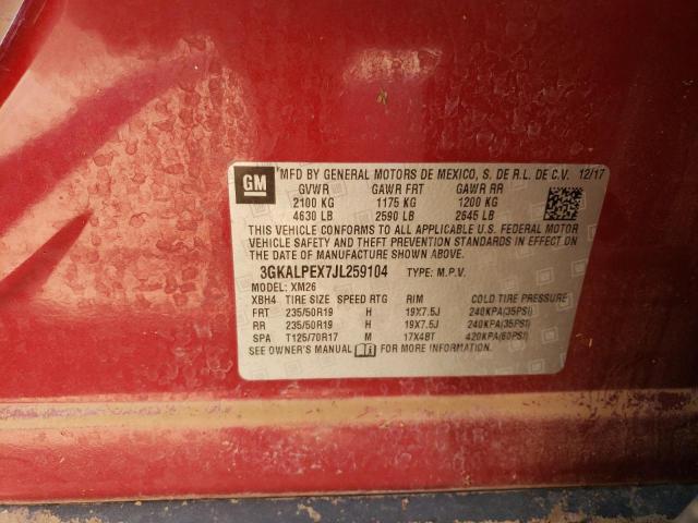 3GKALPEX7JL259104 GMC Terrain Slt