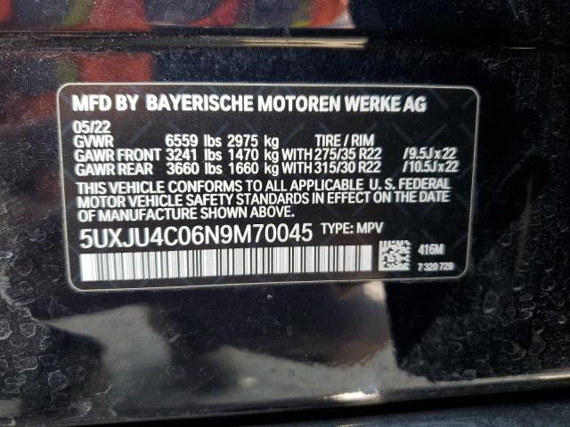 5UXJU4C06N9M70045 BMW X5 M50i