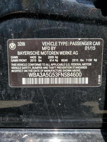 WBA3A5G53FNS84600 BMW 328 I