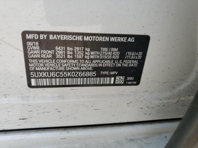 5UXKU6C55K0Z66885 BMW X6 Xdrive50i
