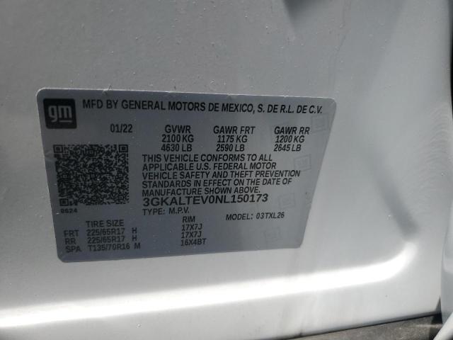 3GKALTEV0NL150173 GMC Terrain Sle