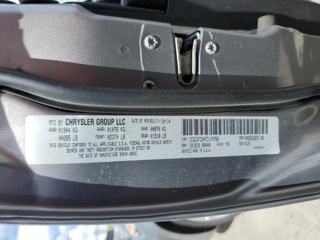 1C3CDFCB4FD174760 Dodge Dart Limited