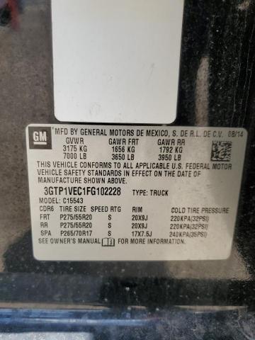 3GTP1VEC1FG102228 GMC Sierra C1500 Slt