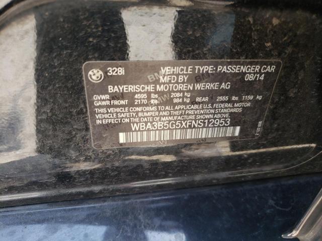 WBA3B5G5XFNS12953 BMW 328 Xi Sulev