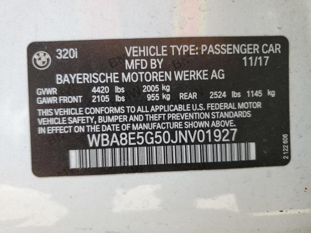 WBA8E5G50JNV01927 BMW 320 XI