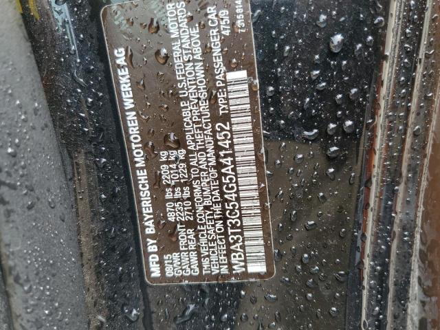 WBA3T3C54G5A41452 BMW 435 I